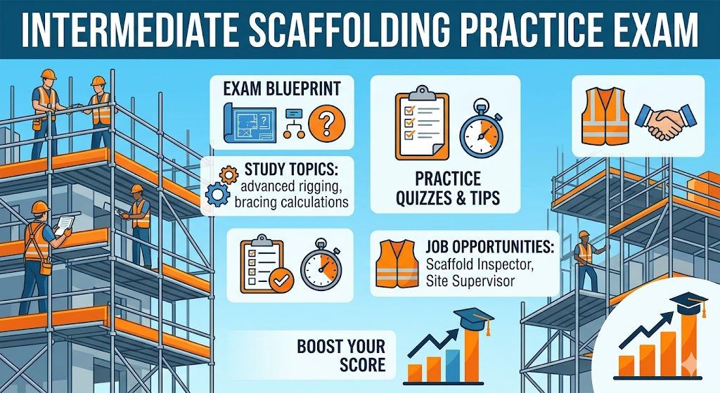 Intermediate Scaffolding Practice Test Banner