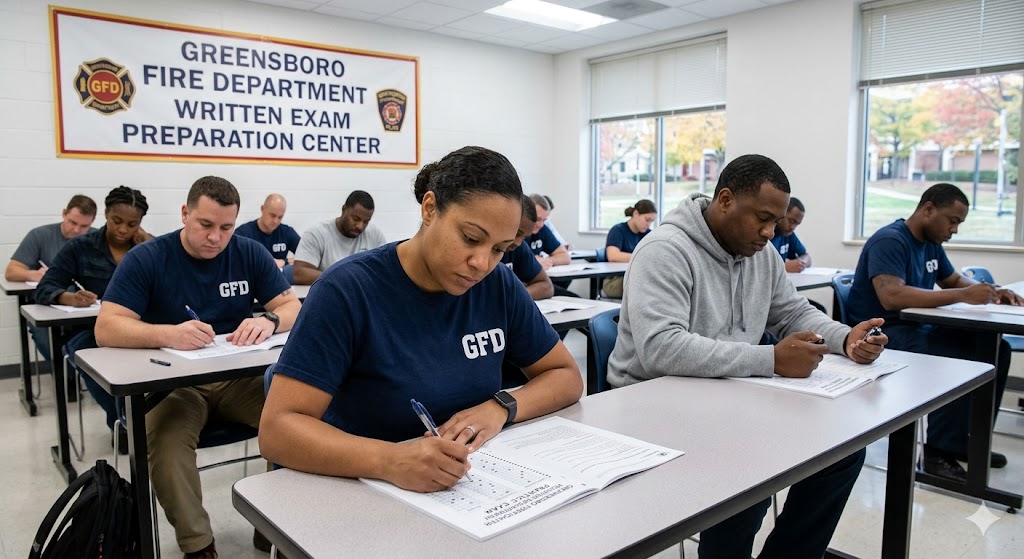 PPE Greensboro Fire Practice Test Banner