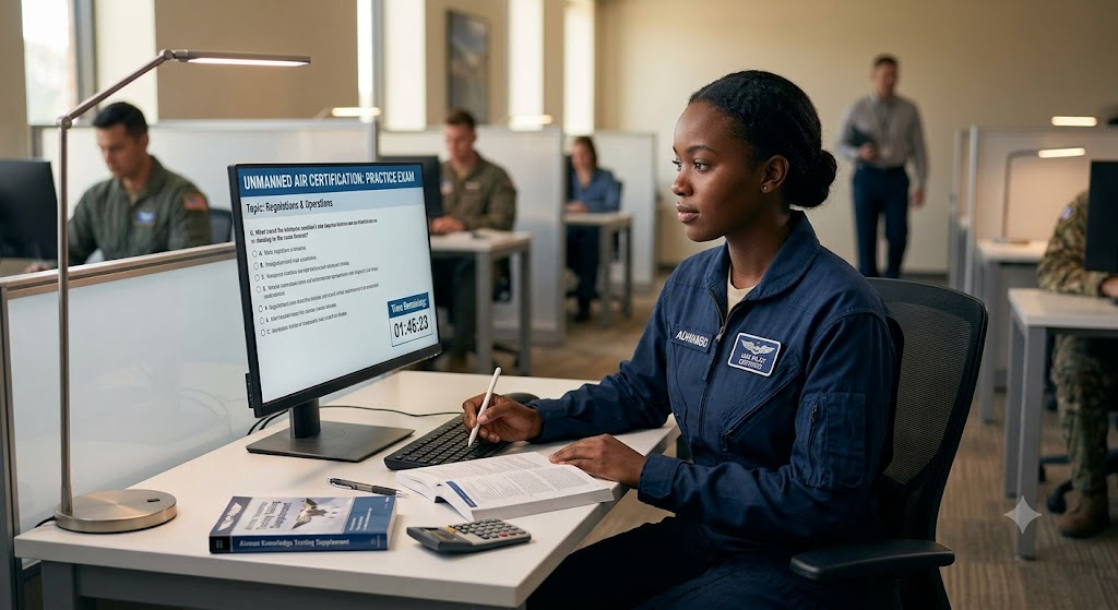 Unmanned Air Certification Practice Test Banner