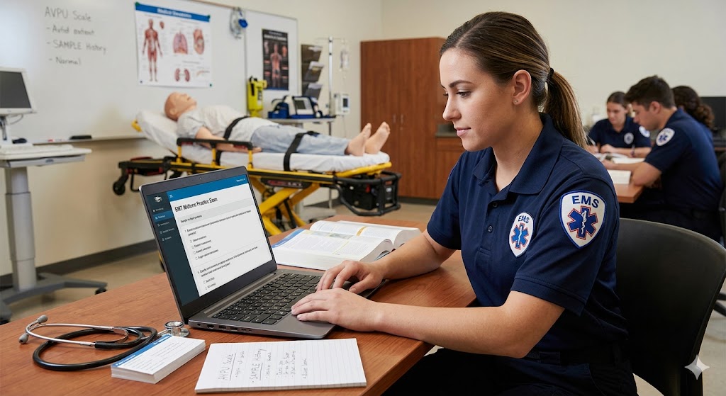 Emergency Medical Technician (EMT) Midterm Practice Exam Banner