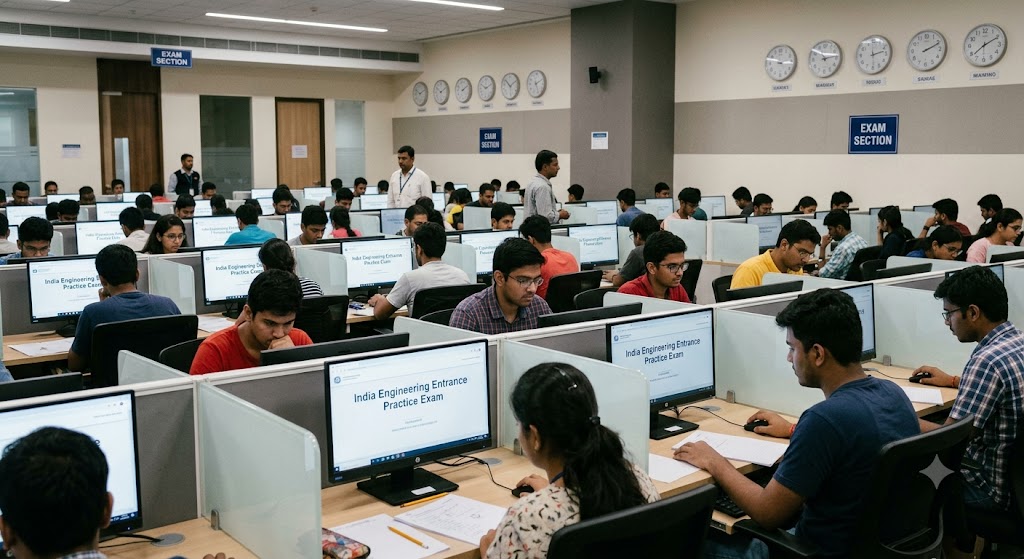 Engineering Entrance Practice Test & Exam Prep | India Banner