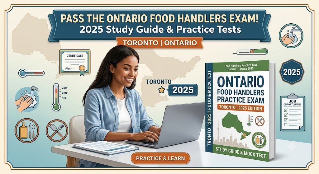 Food Handlers Practice Test Ontario | Toronto 2025 Banner