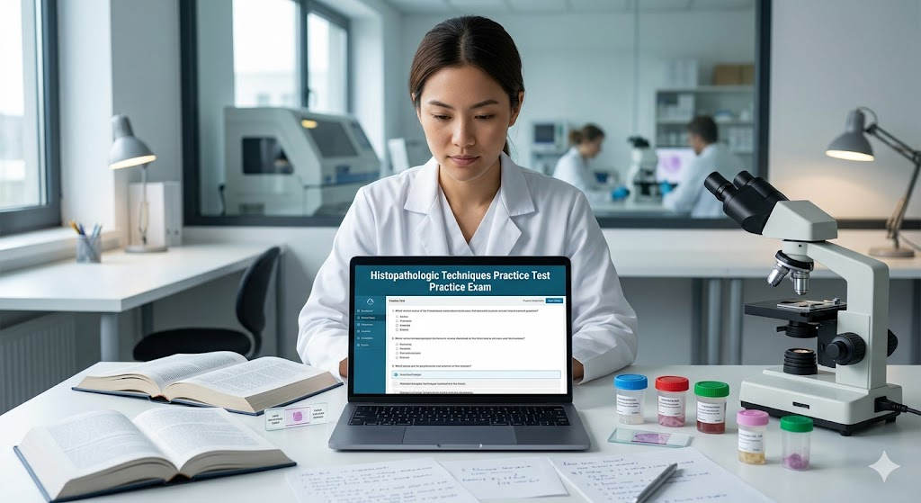 Histopathologic Techniques Practice Test Banner