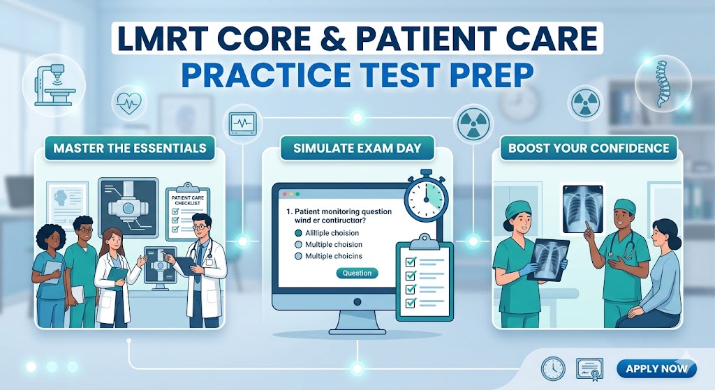 LMRT Core & Patient Care Practice Test Banner
