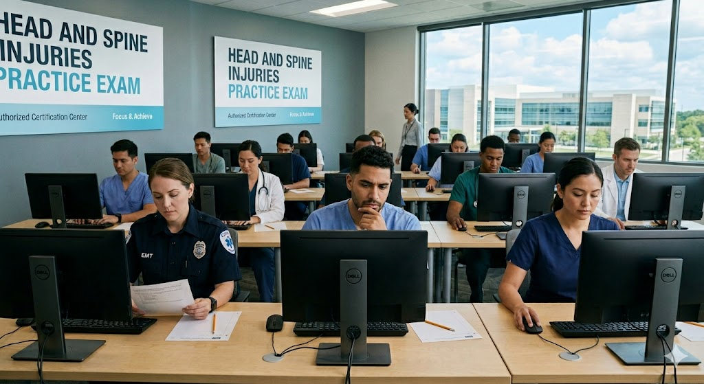 Head and Spine Injuries Practice Test Banner