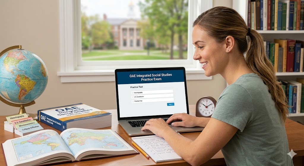 OAE Integrated Social Studies Practice Exam Banner