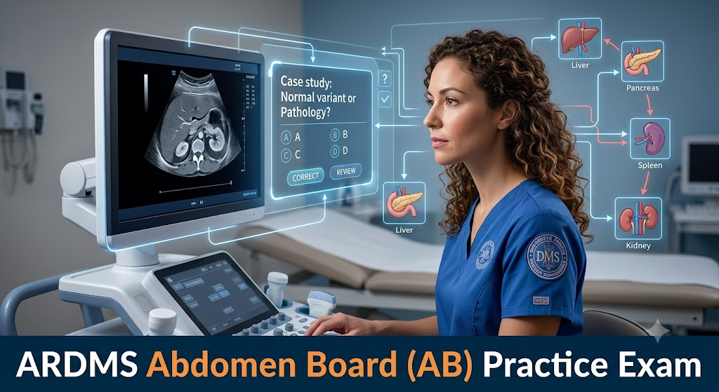 ARDMS Abdomen Board (AB) Practice Exam Banner