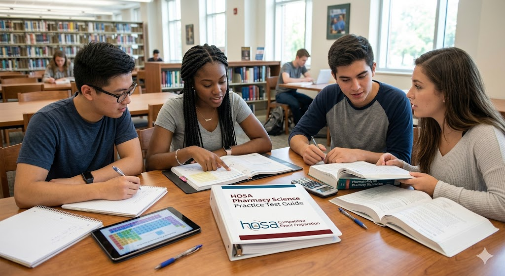 HOSA Pharmacy Science Assessment Practice Test Banner