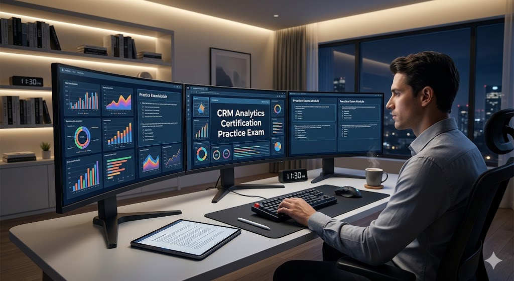 CRM Analytics Certification Practice Exam Banner