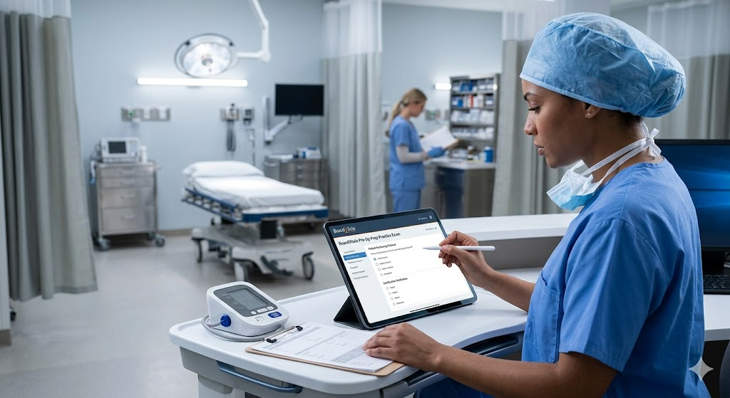 BoardVitals Pre-Op Preparation Practice Test Banner
