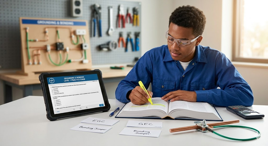 Grounding and Bonding Level 1 Practice Test Banner