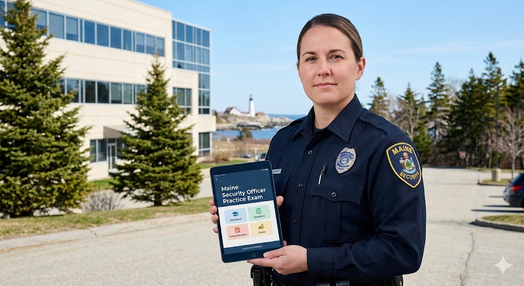 Maine Security Officer Practice Exam Banner