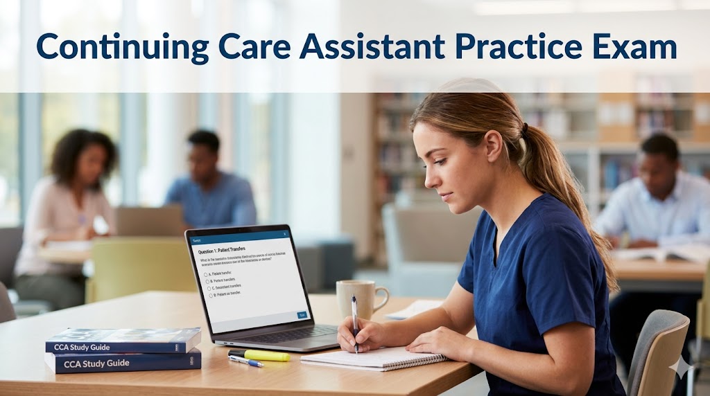 Continuing Care Assistant (CCA) Practice Exam Banner