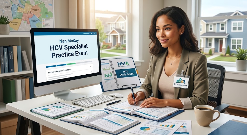 Nan Mckay Housing Choice Voucher (HCV) Specialist Practice Exam Banner