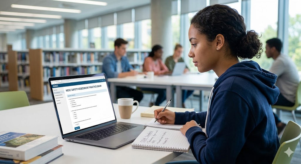 Manufacturing Skill Standards Council (MSSC) Safety Assessment Practice Test Banner