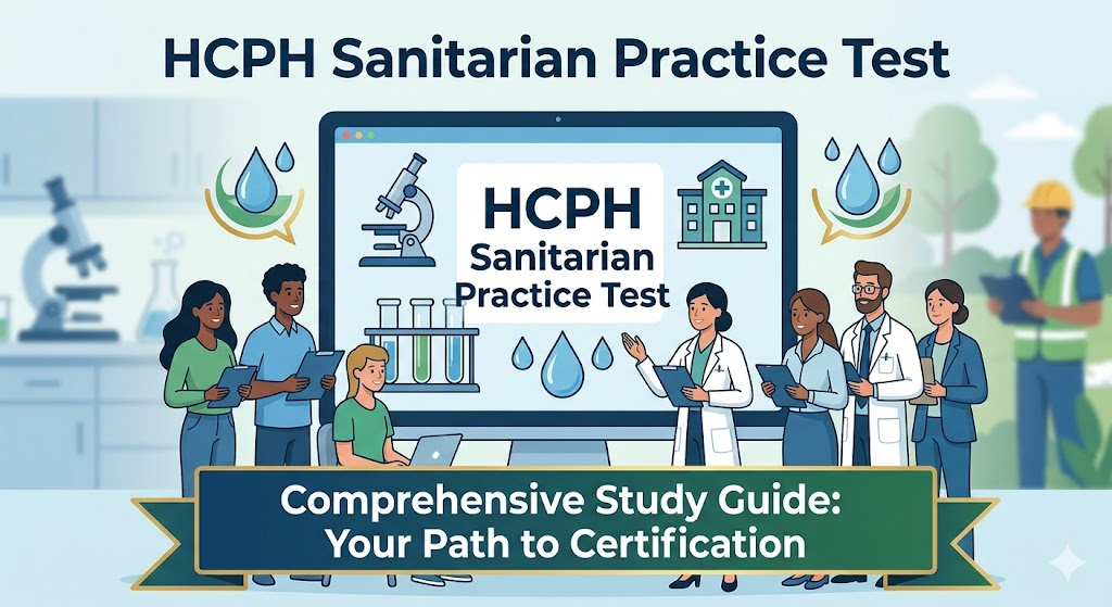 HCPH Sanitarian Practice Test Banner
