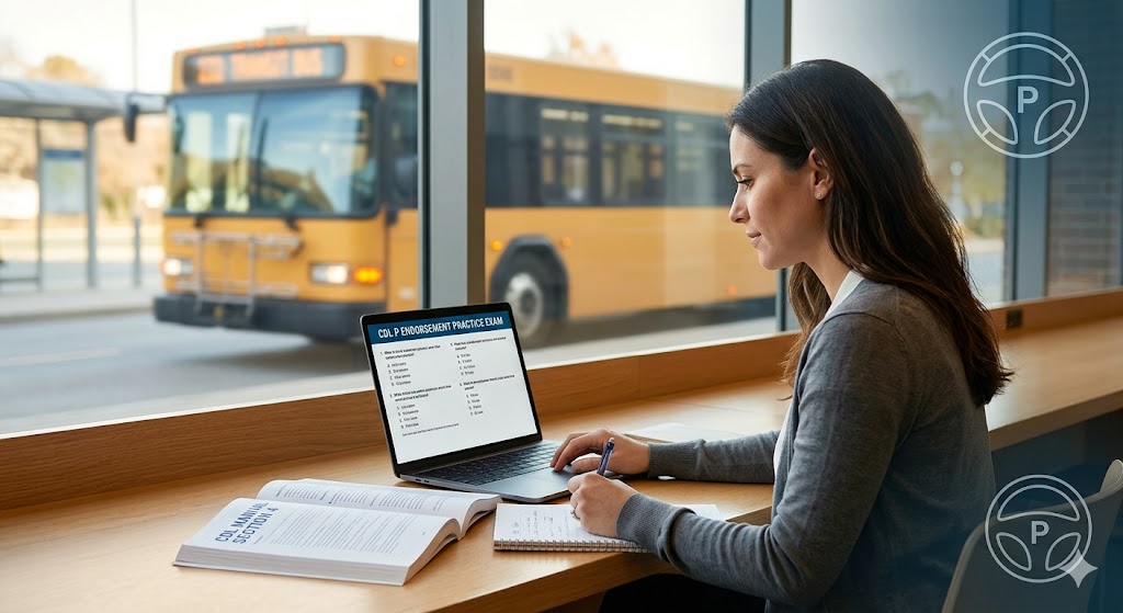 CDL Passenger (P Endorsement) Practice Exam Banner