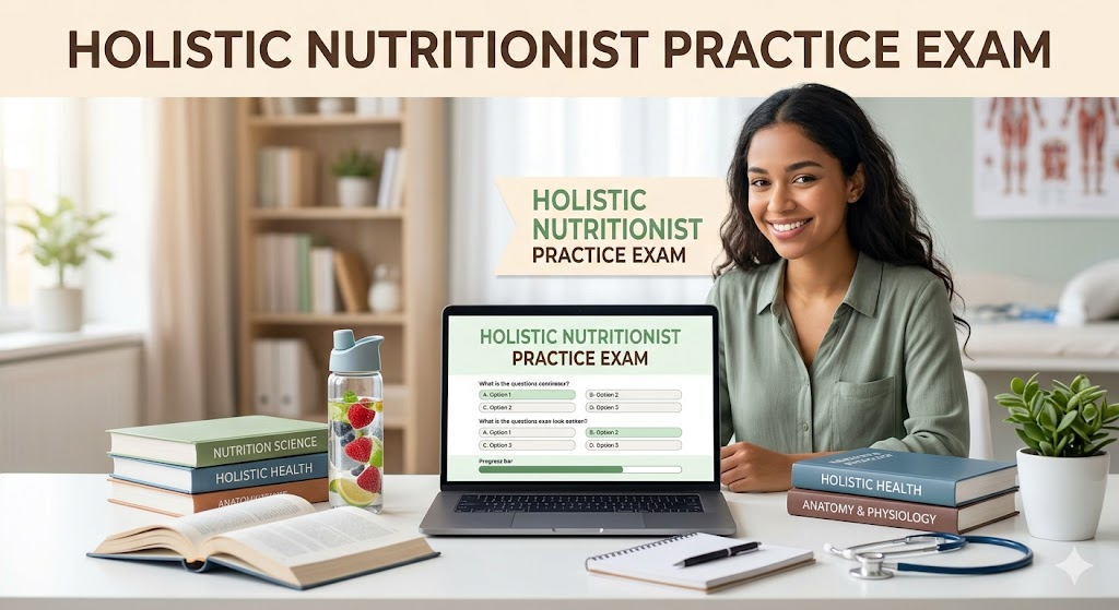 Holistic Nutritionist Practice Exam Banner