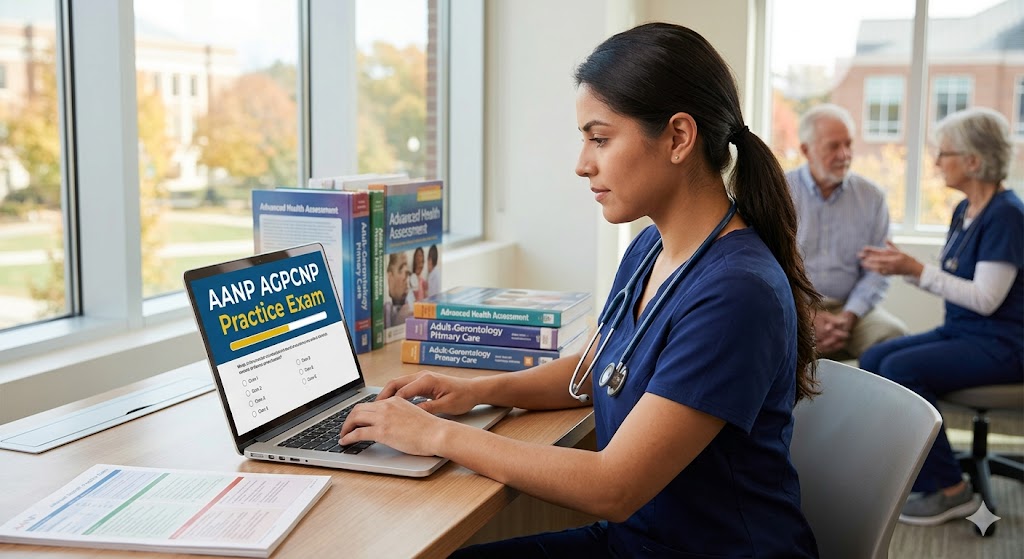 AANP Adult-Gerontology Primary Care NP Practice Exam Banner