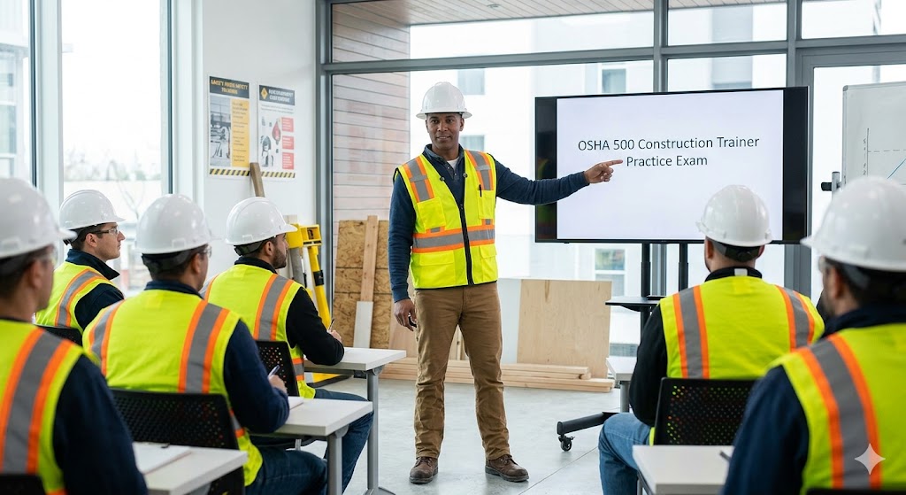 OSHA 500 Construction Trainer Practice Exam Banner