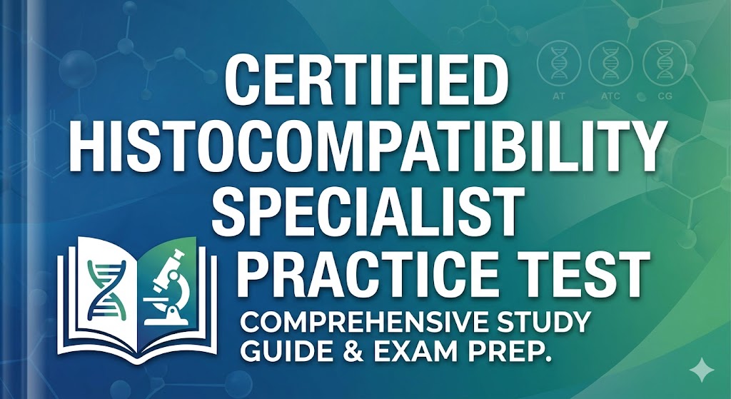Certified Histocompatibility Specialist Practice Test Banner