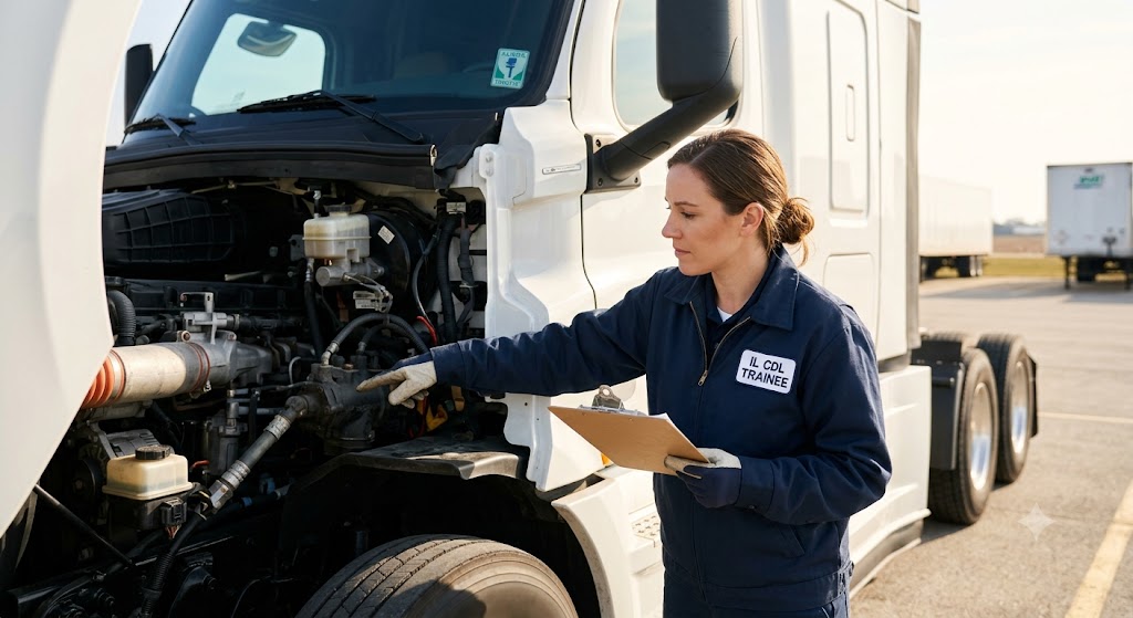 Illinois CDL Pre-Trip Practice Test Banner