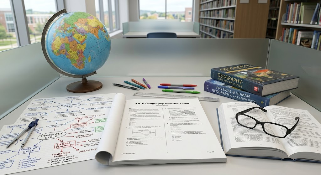 AICE Geography Practice Exam Banner