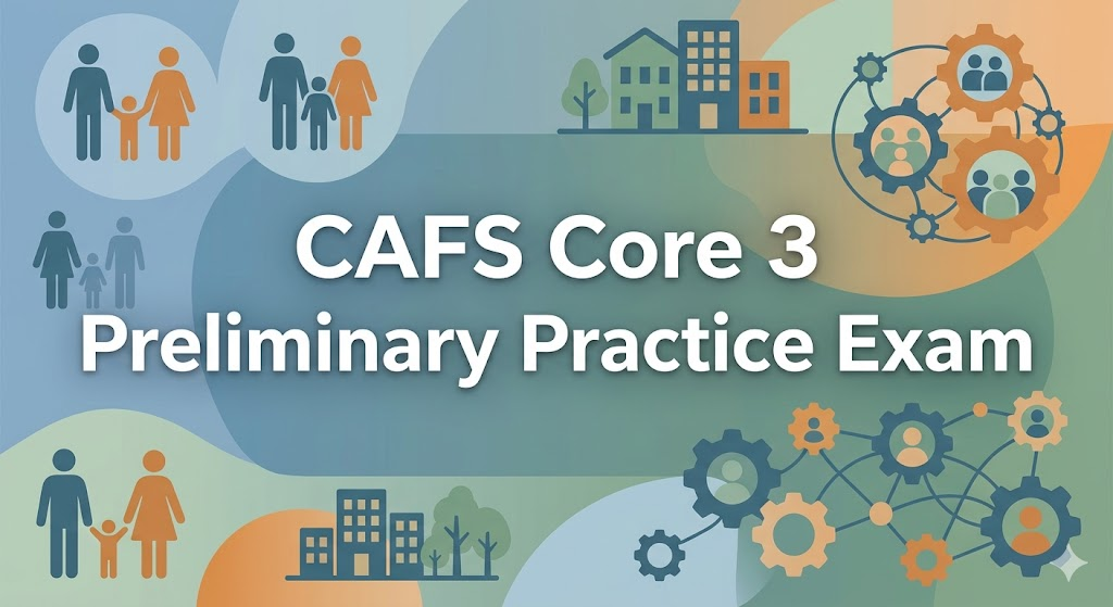 CAFS Core 3 Preliminary Practice Test Banner