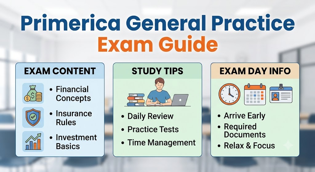 Primerica General Practice Exam Banner