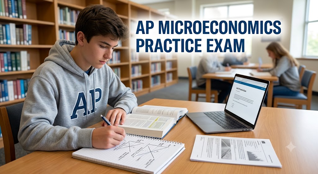 AP Microeconomics Unit 5 Practice Test Banner