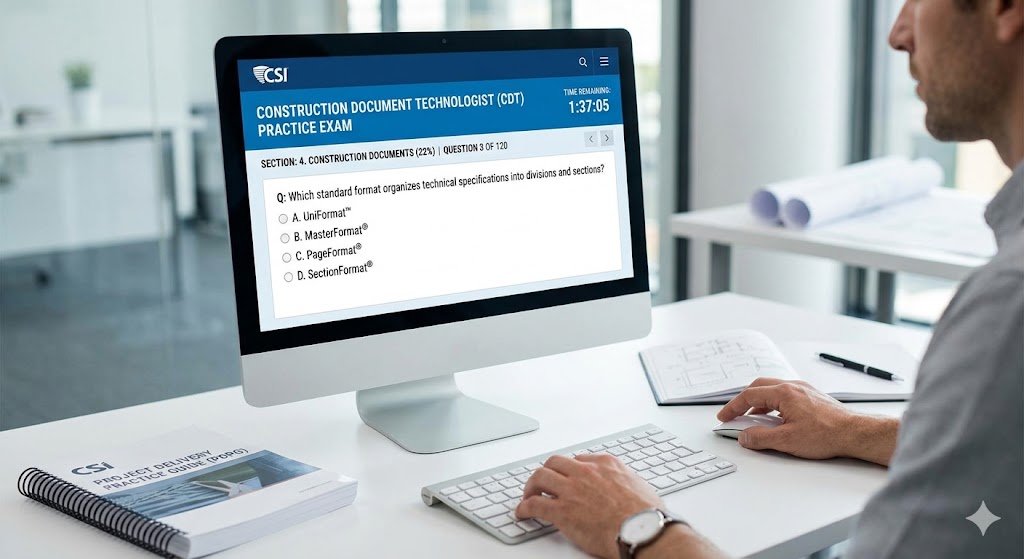 Construction Document Technologist (CDT) Practice Exam Banner