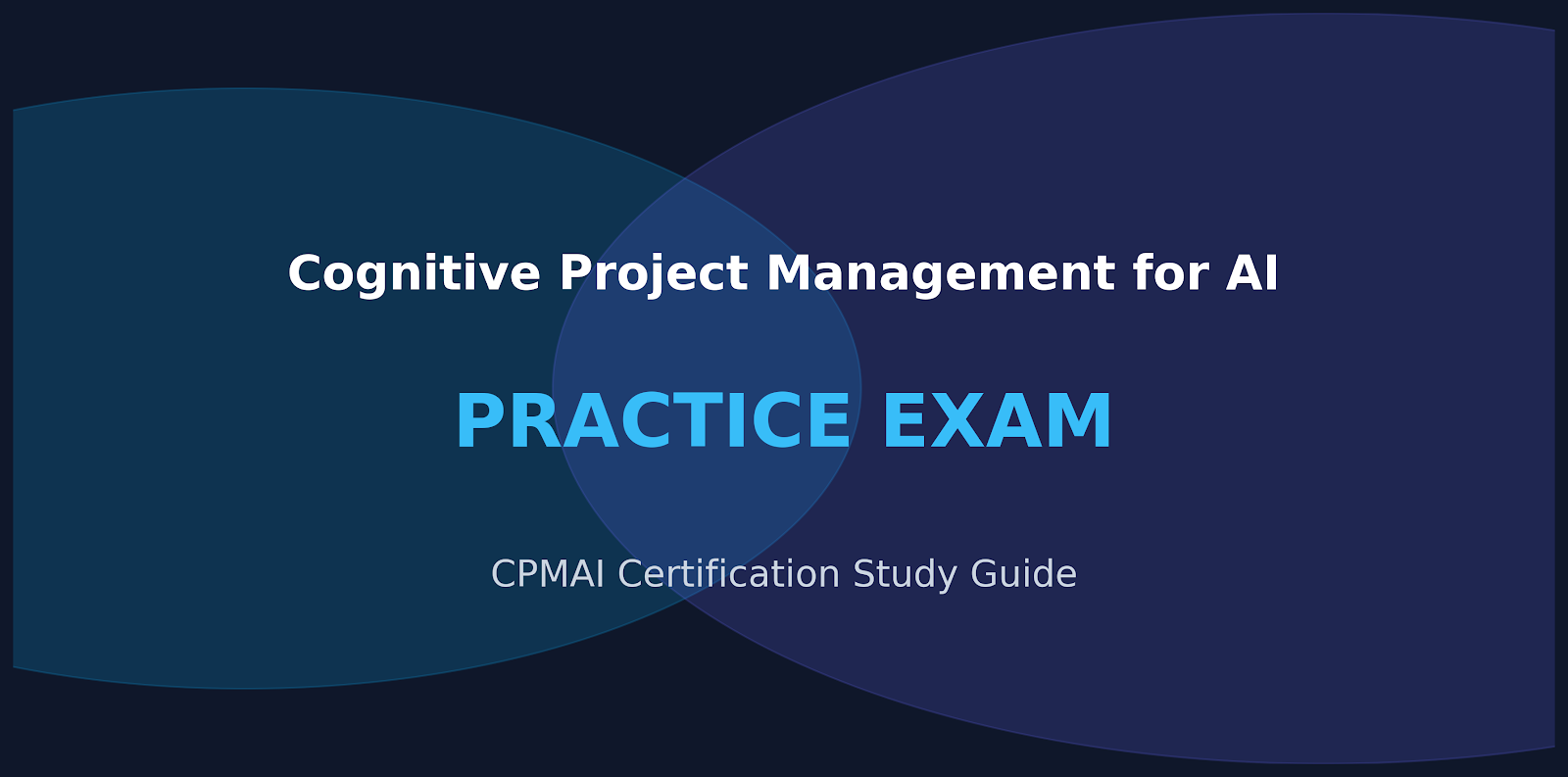 Cognitive Project Management for AI (CPMAI) Practice Exam Banner