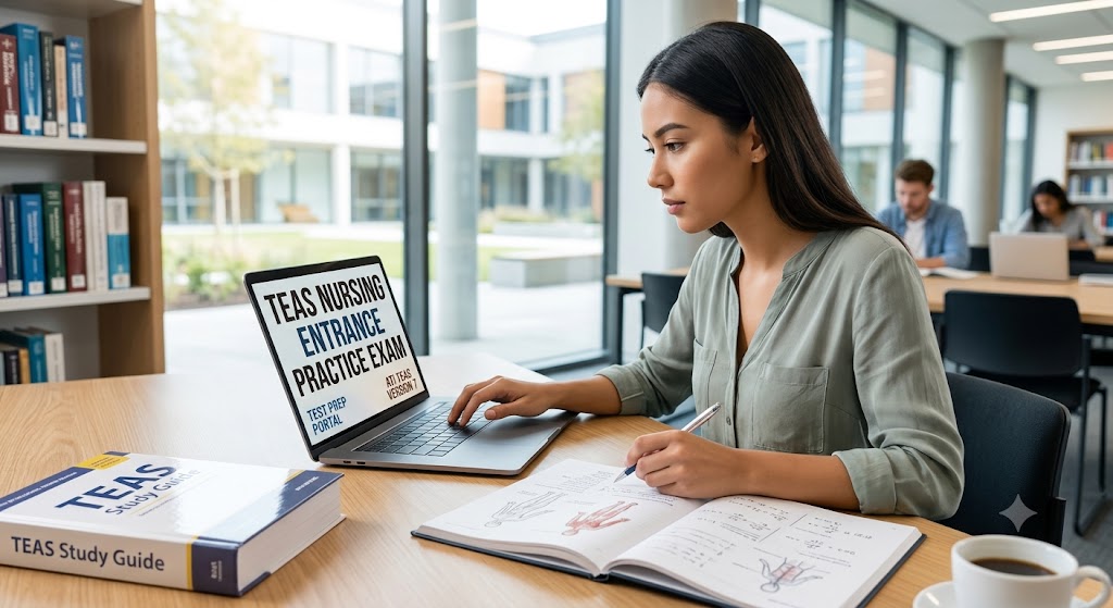TEAS Nursing Entrance Practice Exam Banner