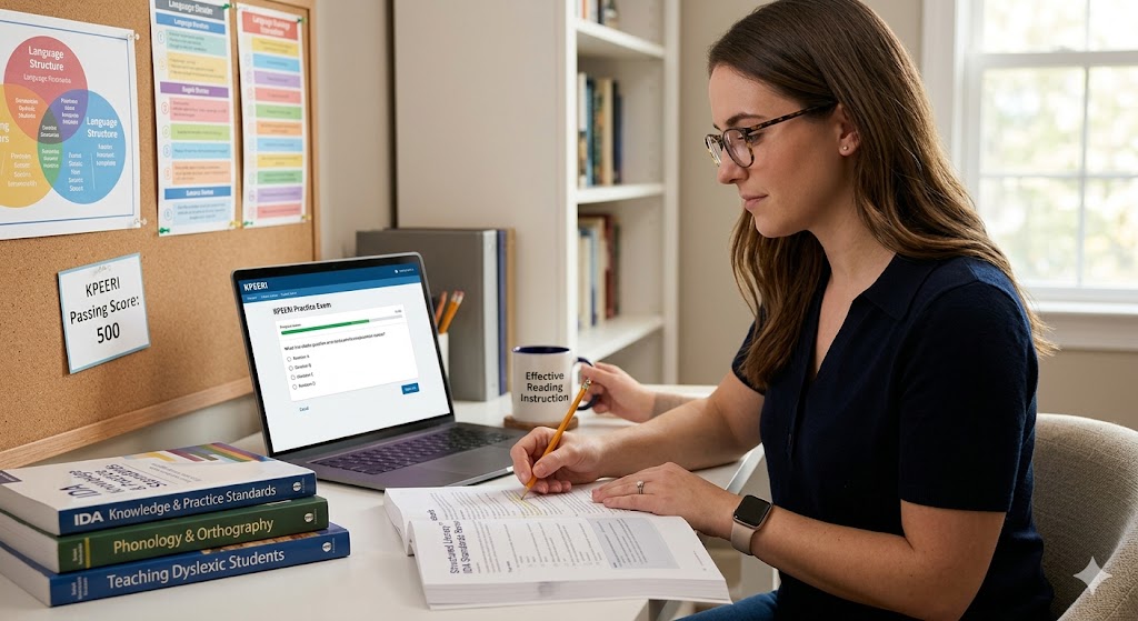 Knowledge and Practice Examination for Effective Reading Instruction (KPEERI) Practice Test Banner