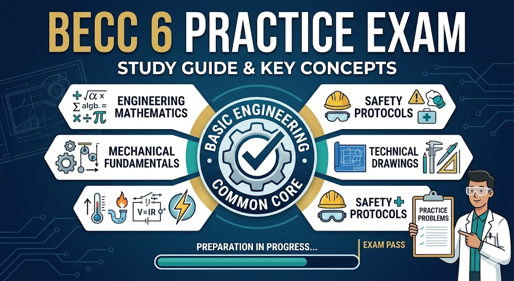 Basic Engineering Common Core (BECC) 6 Practice Test Banner