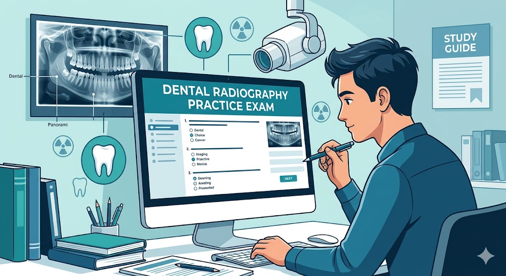 Dental Radiography Practice Exam Banner