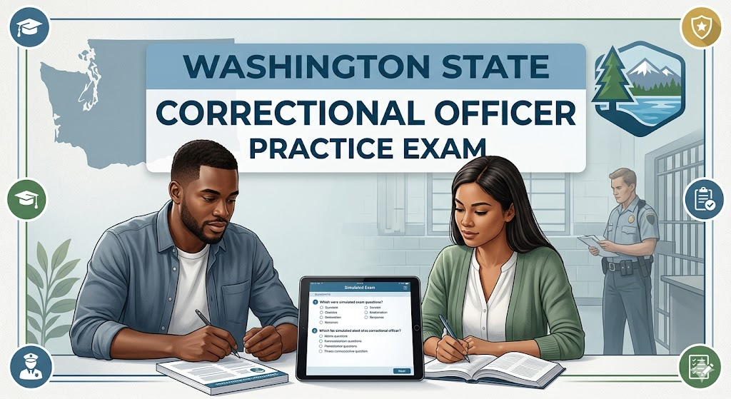 Washington State Correctional Officer Practice Exam Banner