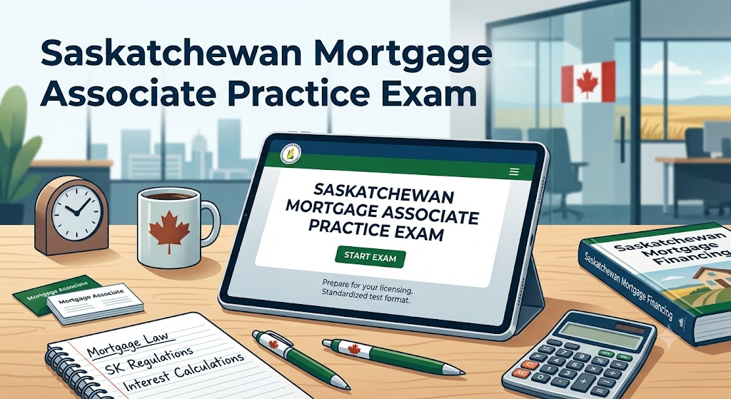 Saskatchewan Mortgage Associate Practice Exam Banner