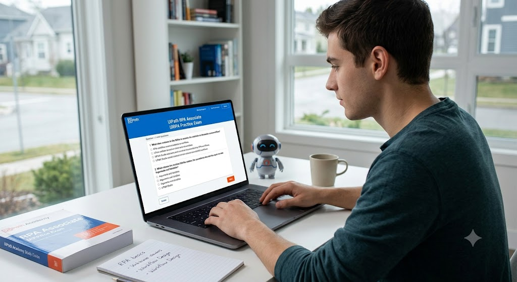UiPath RPA Associate Certification (UiRPA) Practice Exam Banner