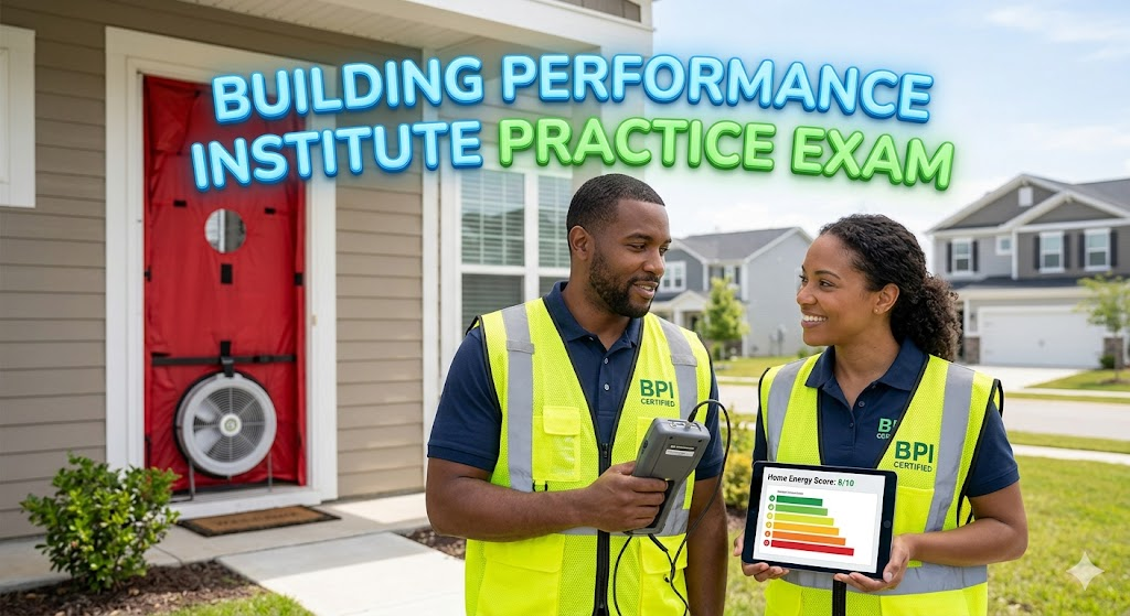 Building Performance Institute (BPI) Certification Practice Exam Banner