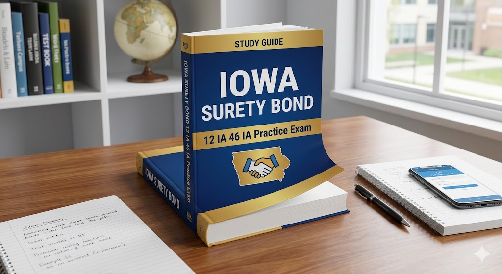 Iowa Surety Bond (12-IA-46-IA) Practice Test Banner