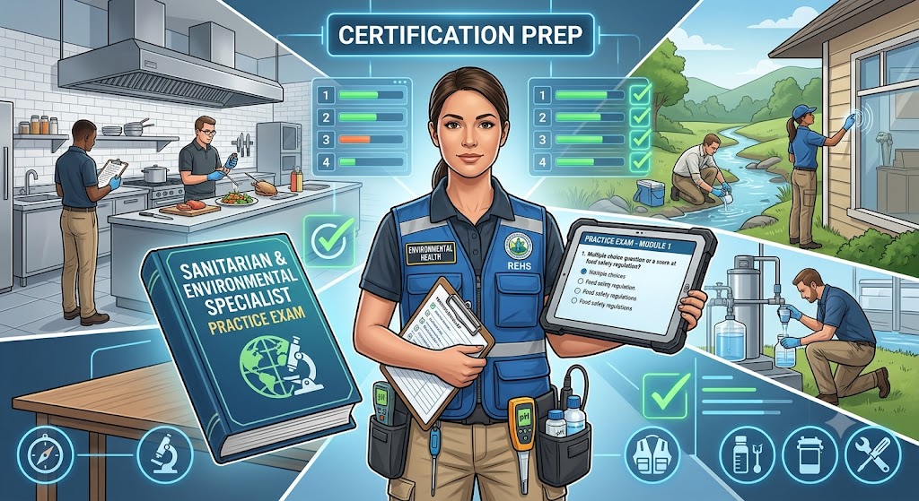 Sanitarian / Environmental Specialist Practice Exam Banner