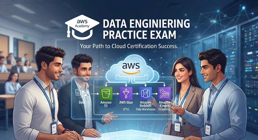 AWS Academy Data Engineering  Practice Test Banner