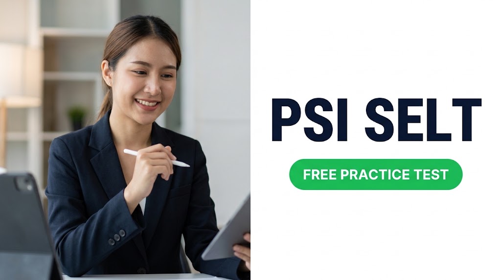 Psi Selt Practice Test & Exam Prep Banner