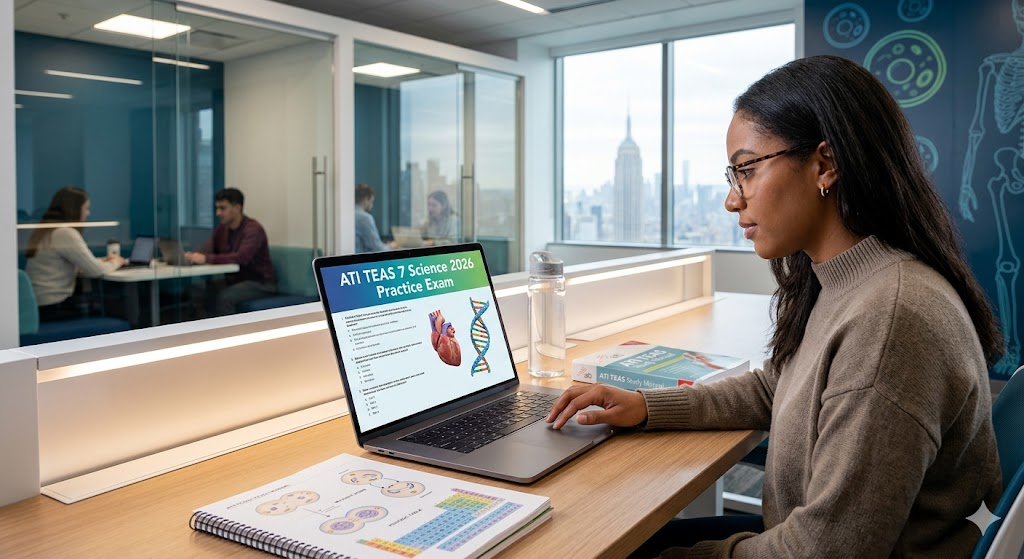 Assessment Technologies Institute (ATI) Test of Essential Academic Skills (TEAS 7) Science 2026 Practice Test Banner