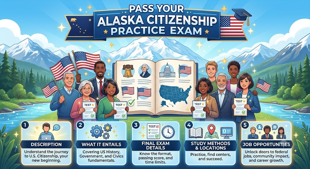 Alaska Citizenship Practice Exam Banner
