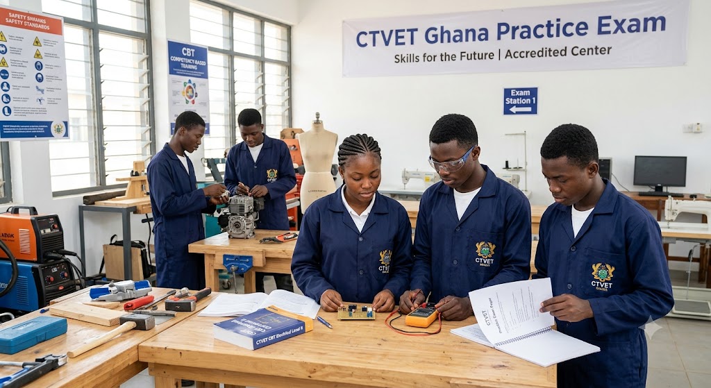 CTVET Practice Test & Exam Prep | Ghana Banner