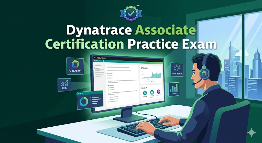 Dynatrace Associate Certification Practice Exam Banner