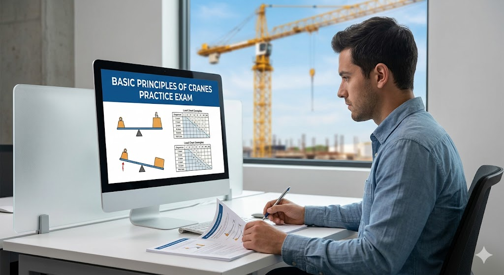 Basic Principles of Cranes Practice Test Banner