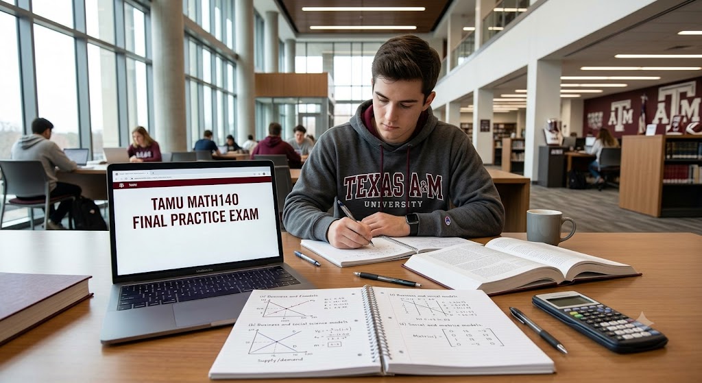 TAMU MATH140 Final Practice Exam Banner